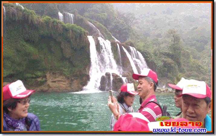 น้ำตกบานส๊บฝั่งเวียดนาม น้ำตกเต๋อเทียนฝั่งจีนใหญ่เป็นอันดับสองของโลก