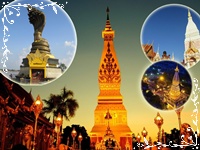 เส้นทางตามรอยบุญหนุนธรรมไทย ลาว เมียนม่าร์ กัมพูชา